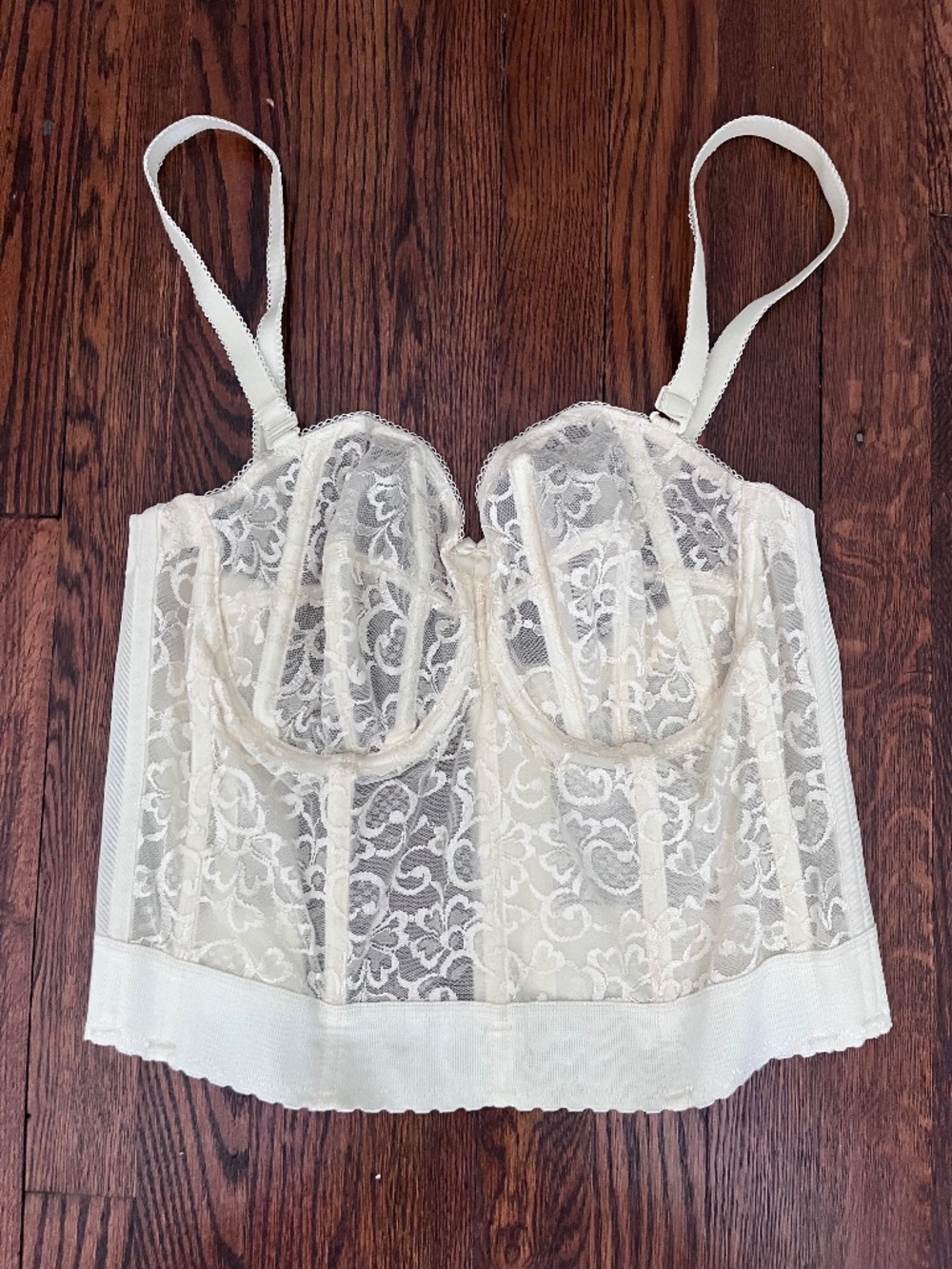 38D Off White Corset
